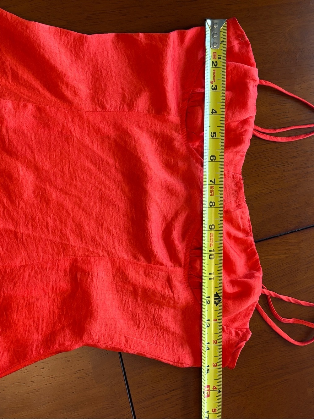 Princess Polly Red Slip Dress with Thin Straps sz4 - Picture 7 of 11